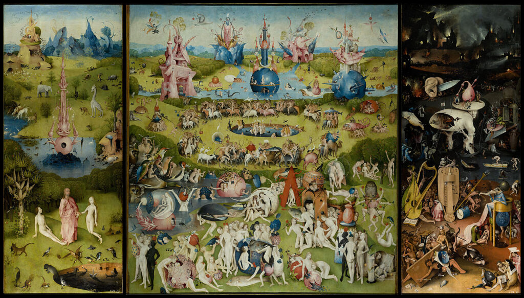 The Garden of Earthly Delights por Hieronymus Bosch