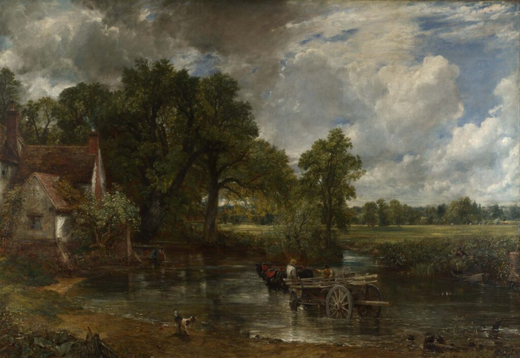 A Carroça de Feno por John Constable