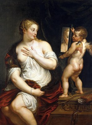 Venus and Cupid por Peter Paul Rubens